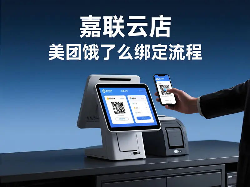 嘉联云店如何绑定美团、饿了么两大外卖平台？