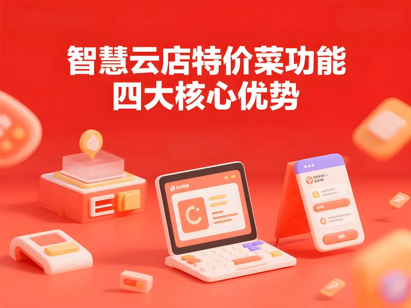 特价菜营销如何精准又省心？智慧云店4大优势助您引爆客流！