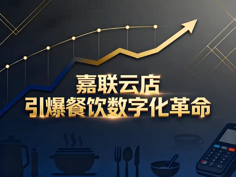 10万商户的选择！嘉联云店引爆餐饮数字化革命