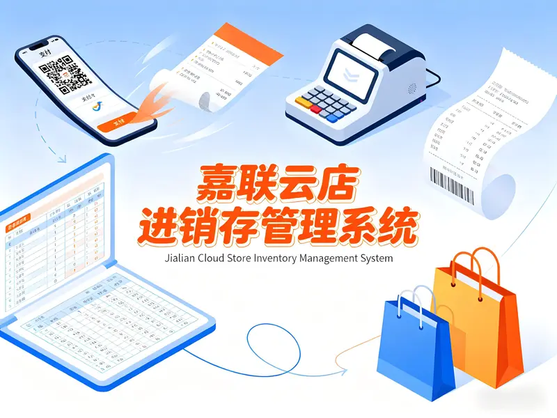 嘉联智慧云店上线进销存管理系统，助您实现餐饮成本精准控制